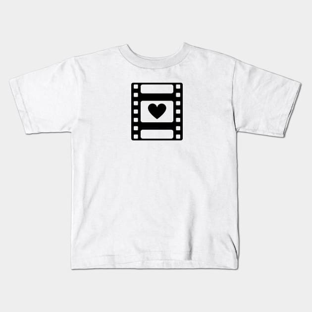 Film Lover Kids T-Shirt by Cherry Lyndon